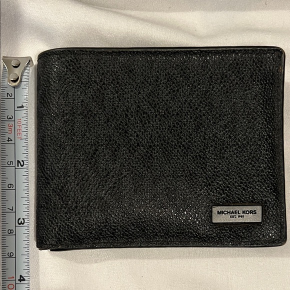 Michael Kors Black Men's Bifold Wallet - Picture 8 of 8